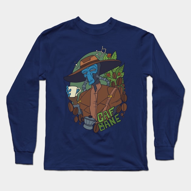 Caf Bane Long Sleeve T-Shirt by Cheella